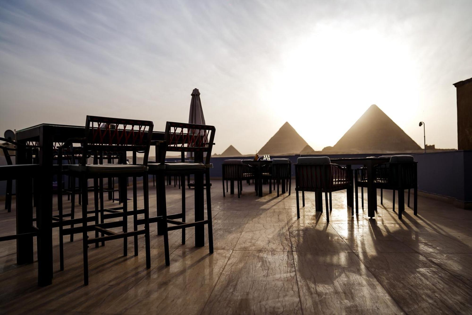 Pyramids Hotel Kafret el-Gabal エクステリア 写真