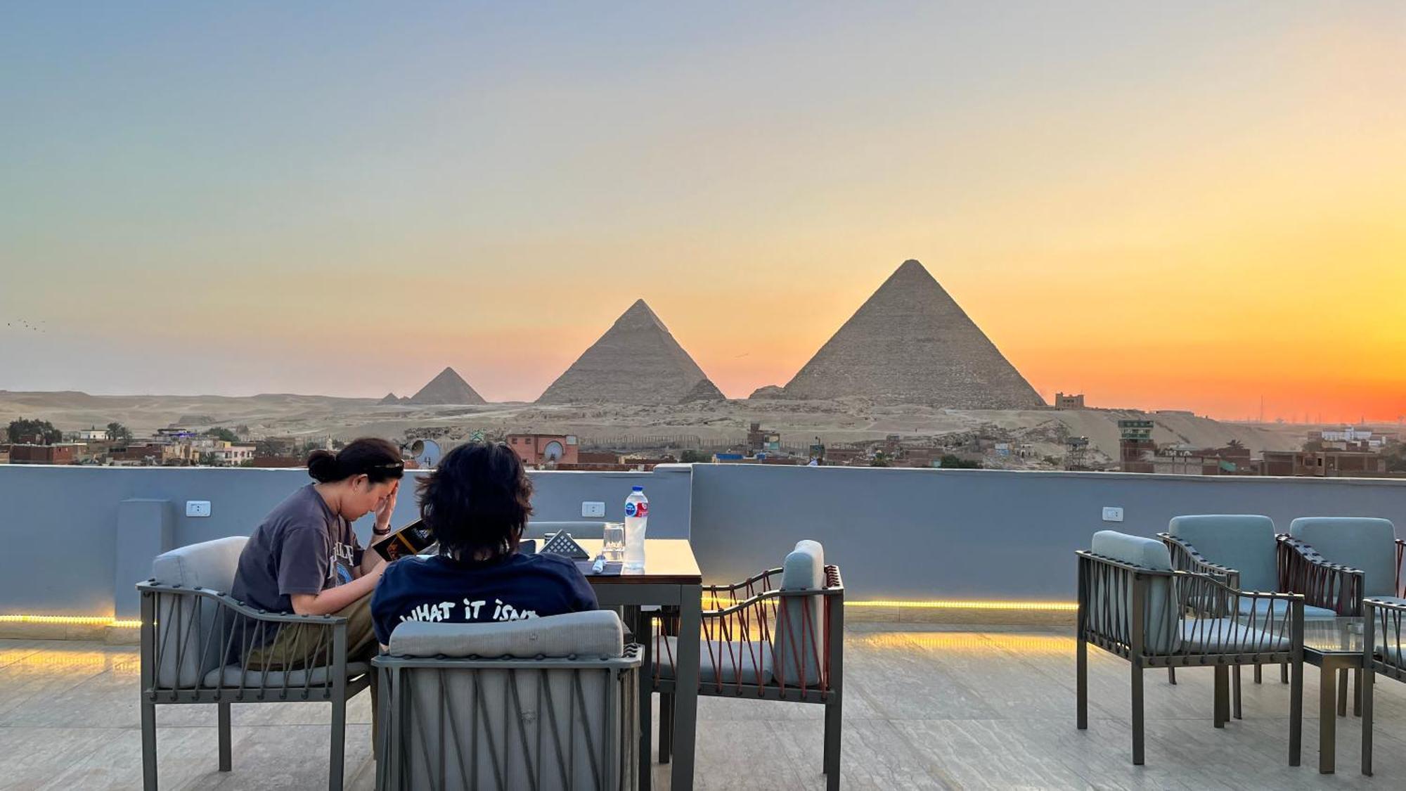 Pyramids Hotel Kafret el-Gabal エクステリア 写真